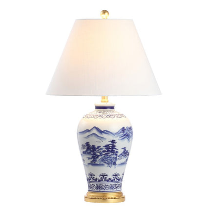 27" Gold Novelty Table Lamp LED With Empire Shade HomeRoots