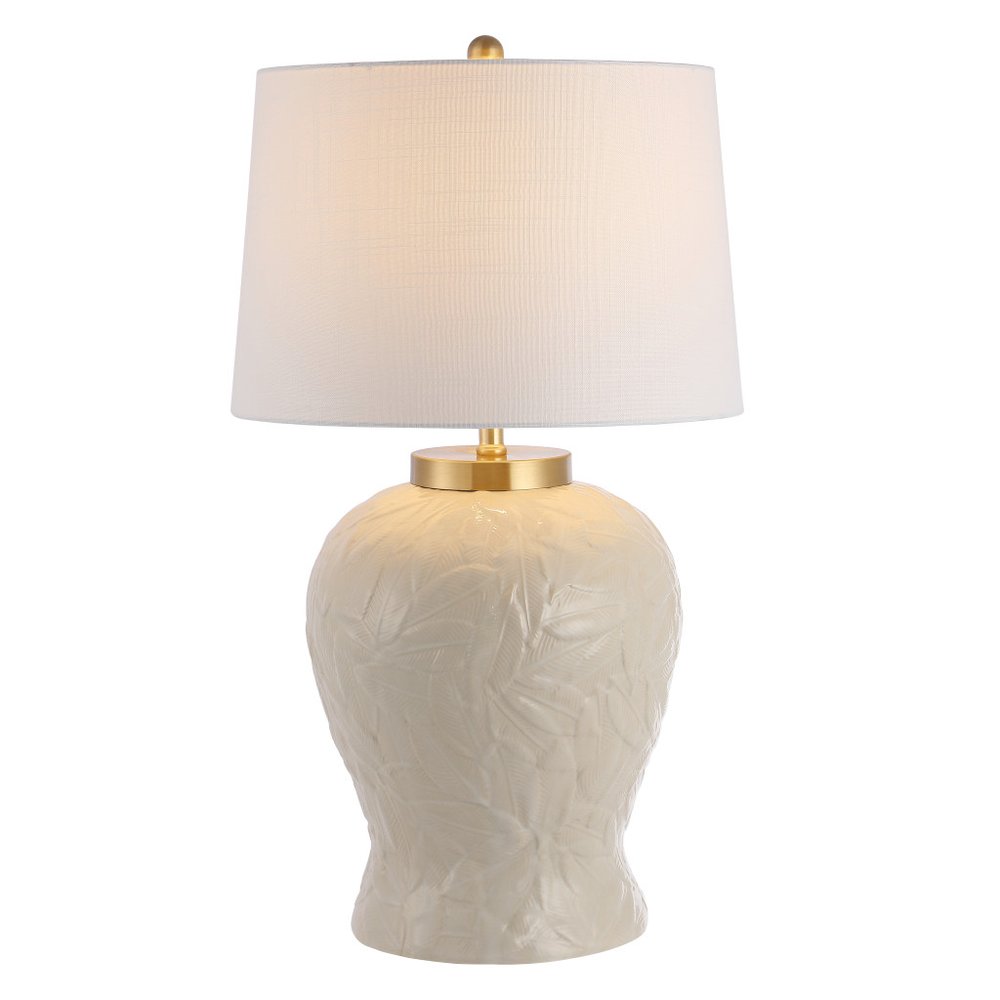 32" Clear Novelty Table Lamp LED With Empire Shade