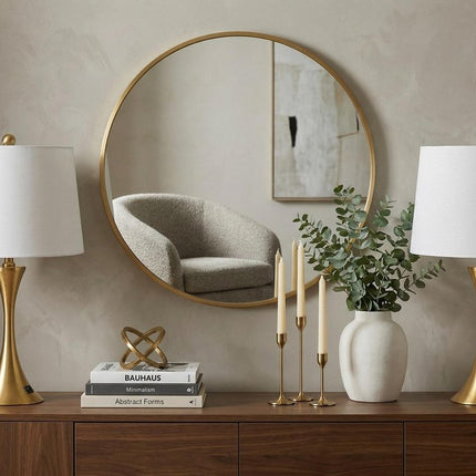 Set of Two 23" Clear Novelty Table Lamps With Empire Shades HomeRoots