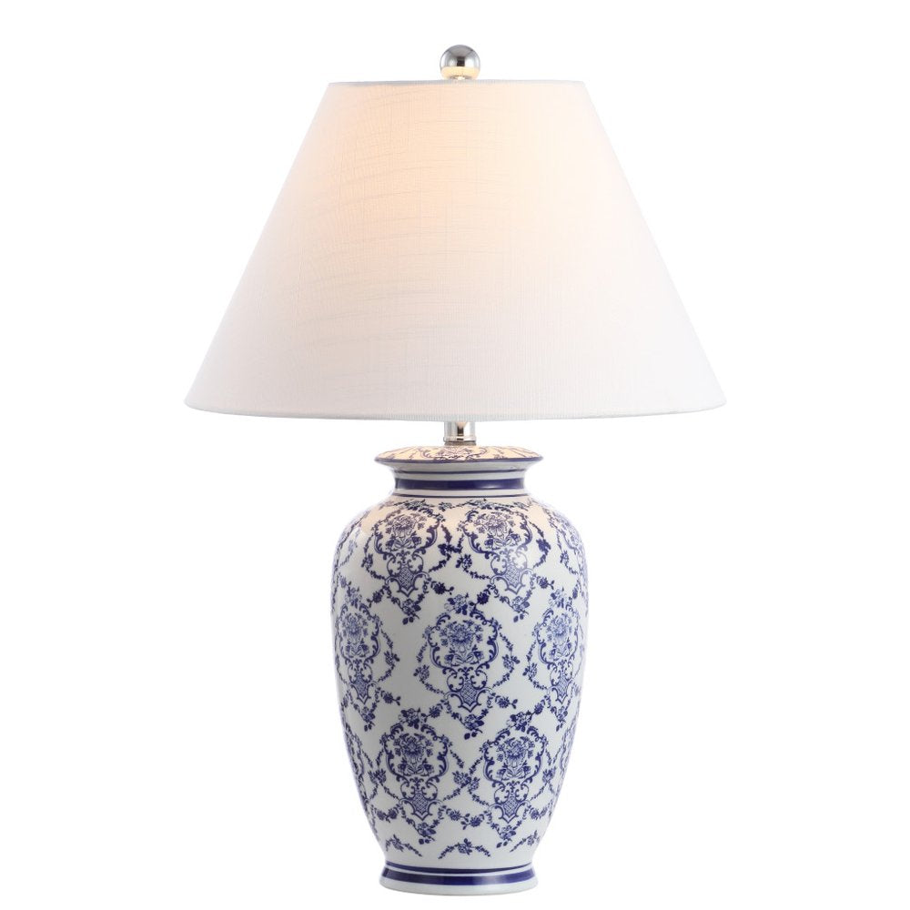 26" Blue Novelty Table Lamp LED With Globe Shade