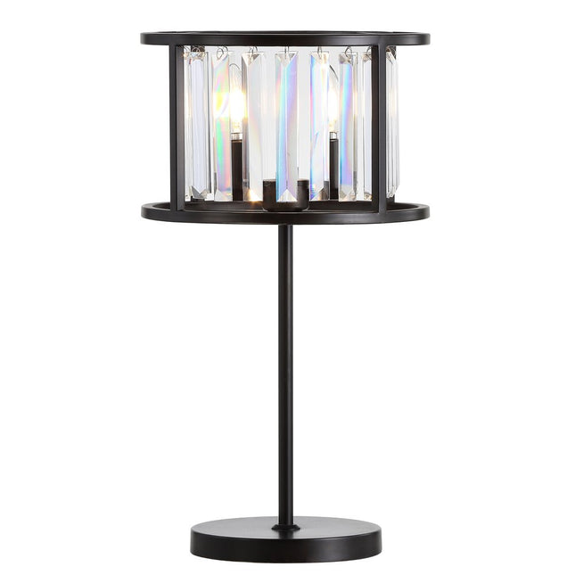 22" Antiqued Bronze Novelty Table Lamp LED With Globe Shade HomeRoots