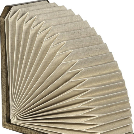 11" Natural Geometric Table Lamp LED With Novelty Shade HomeRoots