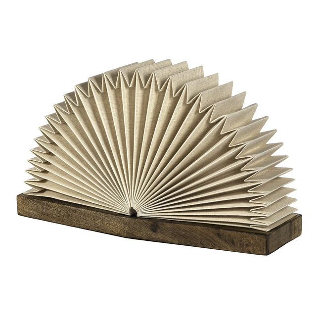 10" Natural Geometric Table Lamp LED With Novelty Shade HomeRoots