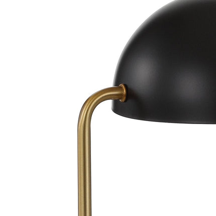 14" White Novelty Table Lamp With Novelty Shade HomeRoots