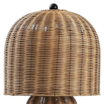 23" Clear Round Table Lamp With Globe Shade HomeRoots