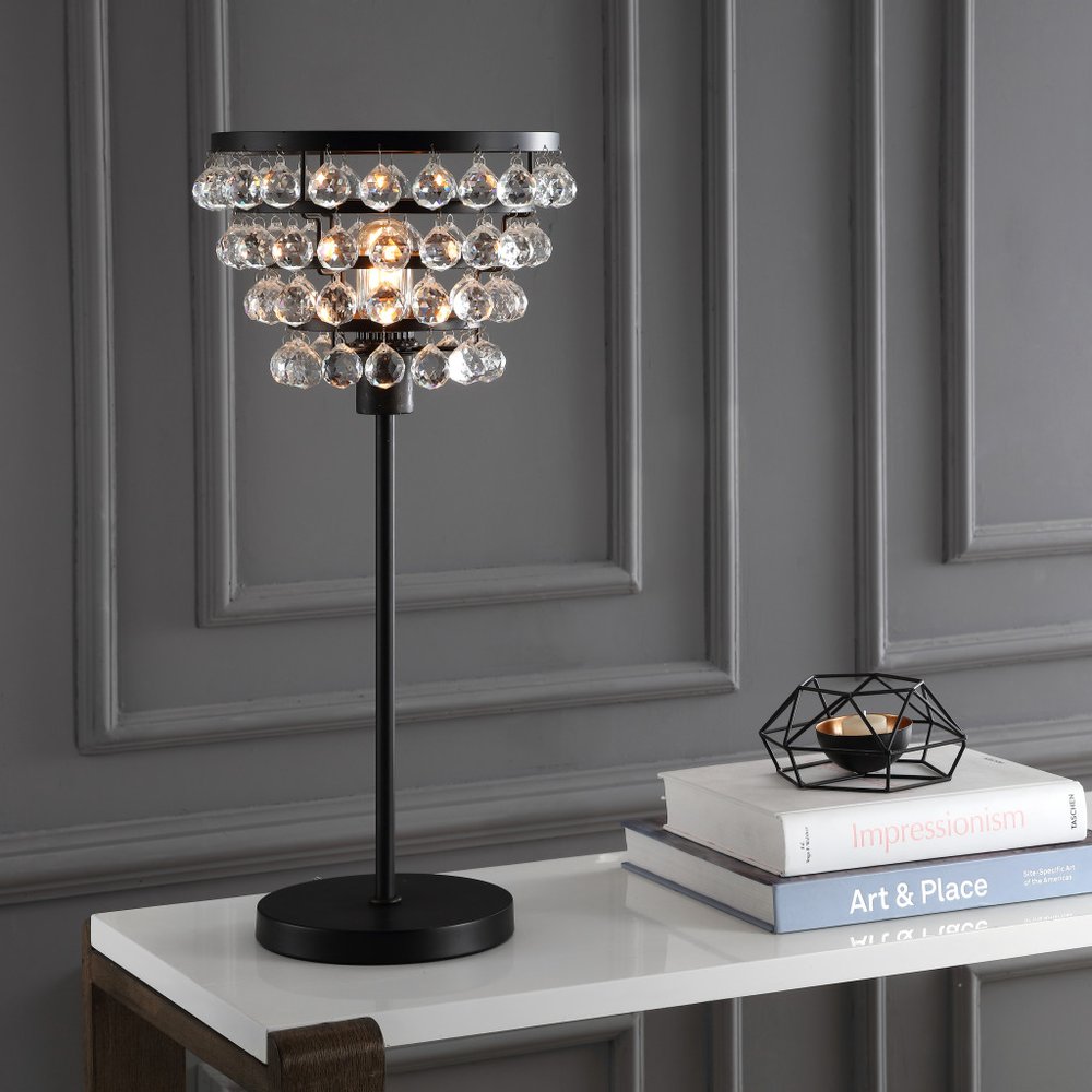 25" Bronze Novelty Table Lamp LED