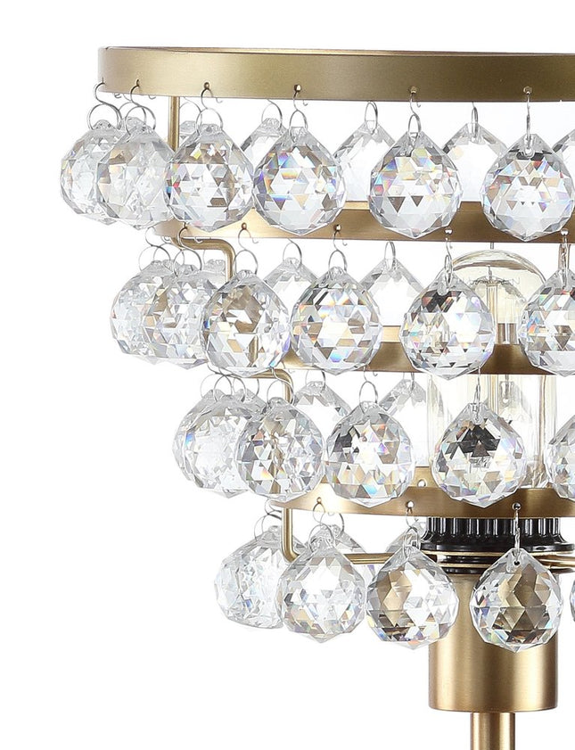 25" Gold Novelty Table Lamp With Drum HomeRoots