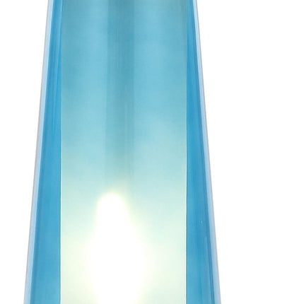 Set of Two 26" Silver Lighthouse Table Lamps With Drum Shades HomeRoots