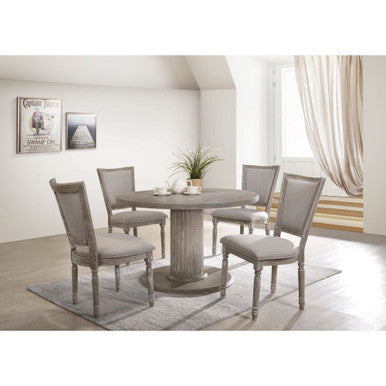 ACME 71725 Gabrian Round Dining Table ACME Furniture