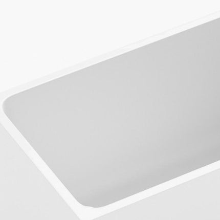 47" White Acrylic Bath Tub HomeRoots