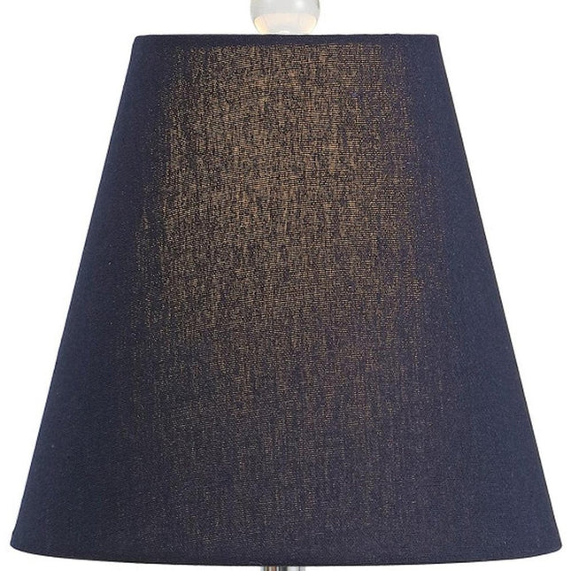 16" Clear Novelty Table Lamp With Globe Shade HomeRoots