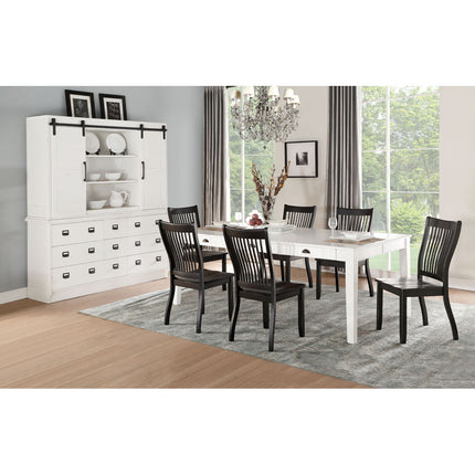 ACME 71850 Renske Dining Table, Antique White