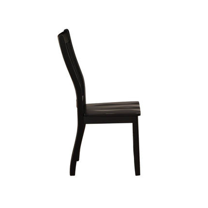ACME 71852 Renske Side Chair (Set-2), Black