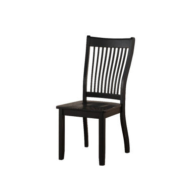 ACME 71852 Renske Side Chair (Set-2), Black ACME Furniture