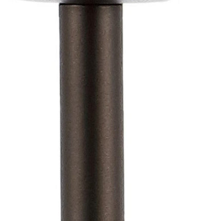 12" Antiqued Bronze Novelty USB Table Lamp With Globe Shade HomeRoots