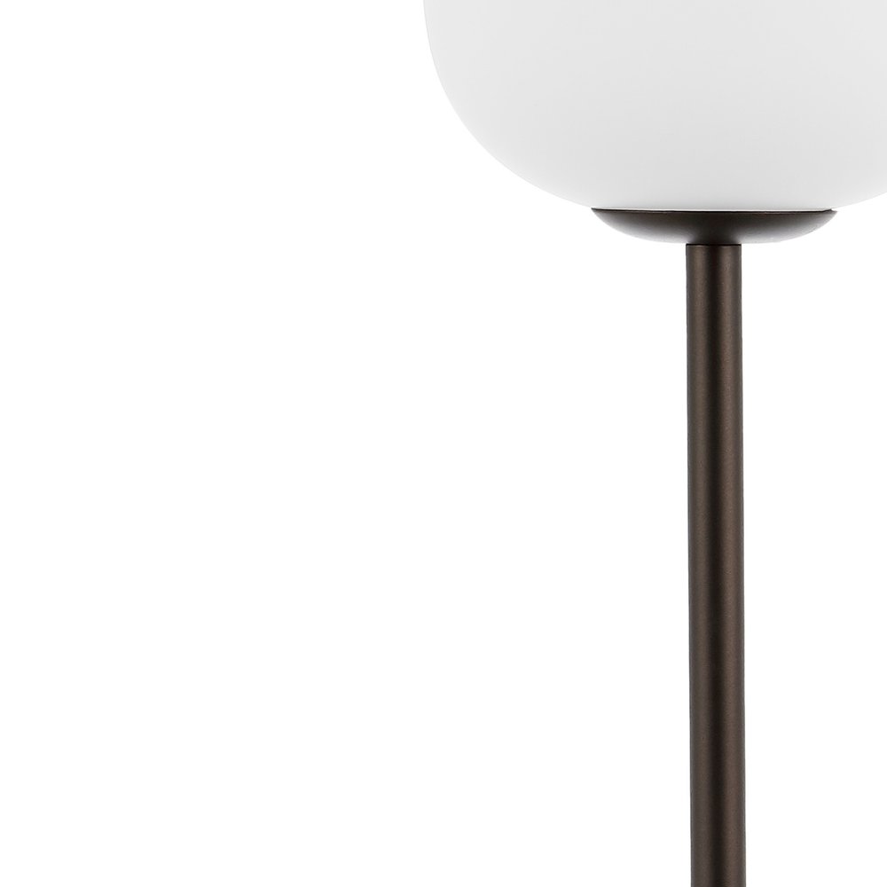 12" Antiqued Bronze Novelty USB Table Lamp LED With Globe Shade