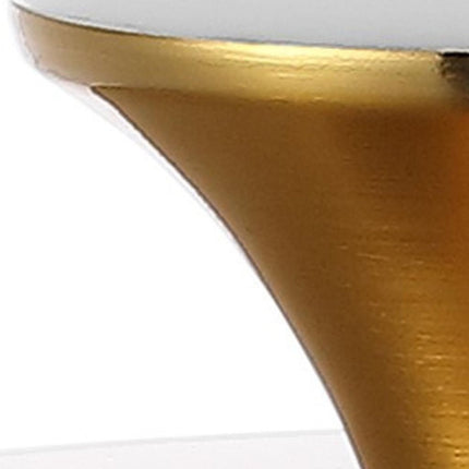 8" Gold Novelty USB Table Lamp HomeRoots