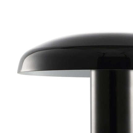11" Black Novelty USB Table Lamp With Globe Shade HomeRoots