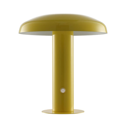 11" Yellow Novelty USB Table Lamp With Globe Shade HomeRoots