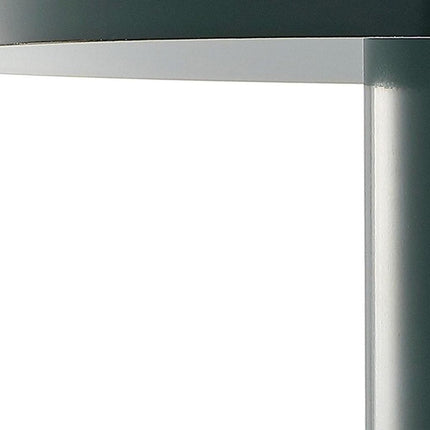 11" Forest Green Novelty USB Table Lamp With Globe Shade HomeRoots