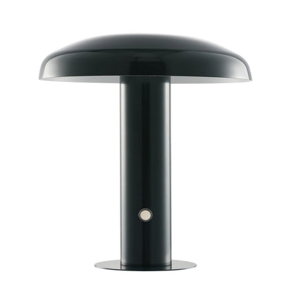 11" Forest Green Novelty USB Table Lamp With Globe Shade HomeRoots