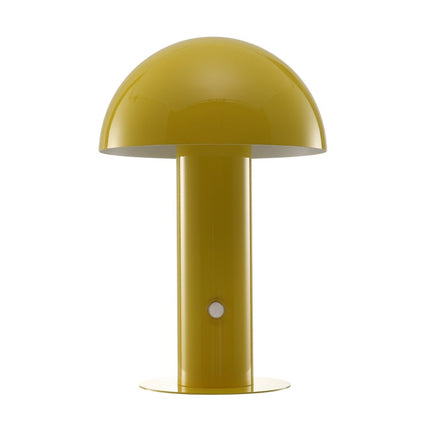 11" Yellow Novelty USB Table Lamp With Globe Shade HomeRoots