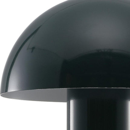 11" Forest Green Novelty USB Table Lamp With Globe Shade HomeRoots