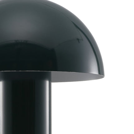 11" Forest Green Novelty USB Table Lamp With Globe Shade HomeRoots