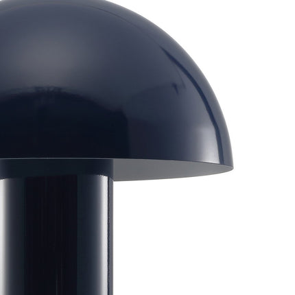 11" Blue Novelty USB Table Lamp With Globe Shade HomeRoots