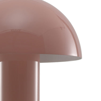 11" Pink Novelty USB Table Lamp With Globe Shade HomeRoots