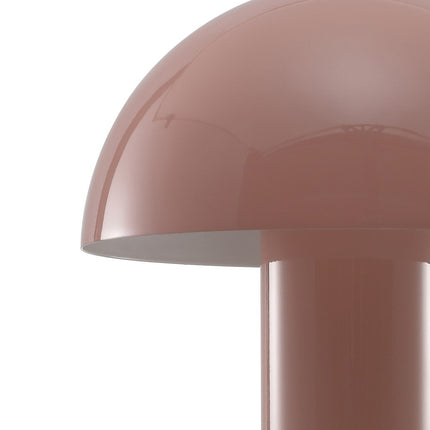 11" Pink Novelty USB Table Lamp With Globe Shade HomeRoots