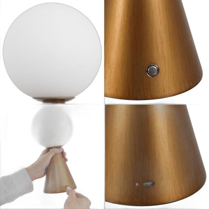Set of Two 12" Clear Lighthouse USB Table Lamps HomeRoots