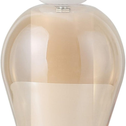 11" Copper Globe USB Table Lamp With Shade