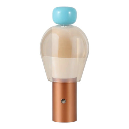 11" Copper USB Table Lamp LED HomeRoots