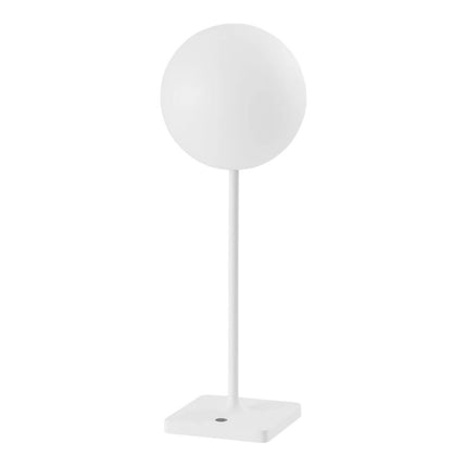 Set of Two 18" White USB Table Lamps LED HomeRoots