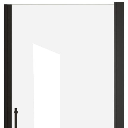 72" X 36" Aluminum and Tempered Glass Shower Door HomeRoots