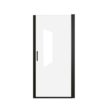 72" X 36" Aluminum and Tempered Glass Shower Door HomeRoots