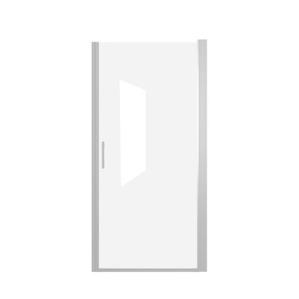 72" X 32" Aluminum and Tempered Glass Shower Door HomeRoots