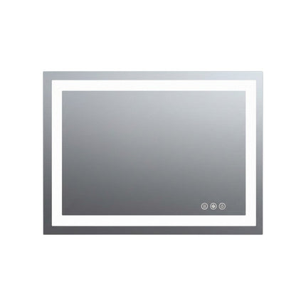 32" Lighted Frameless Bathroom Vanity Mirror HomeRoots