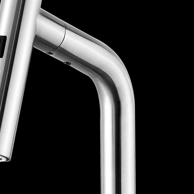 5" Silver Stainless Steel Bar Faucet HomeRoots
