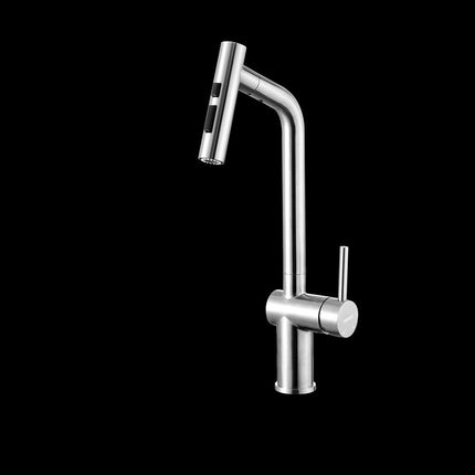 5" Silver Stainless Steel Bar Faucet HomeRoots