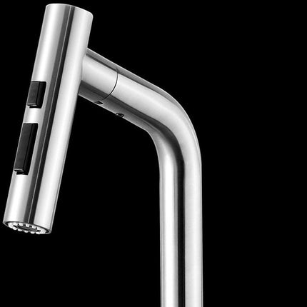 5" Silver Stainless Steel Bar Faucet HomeRoots