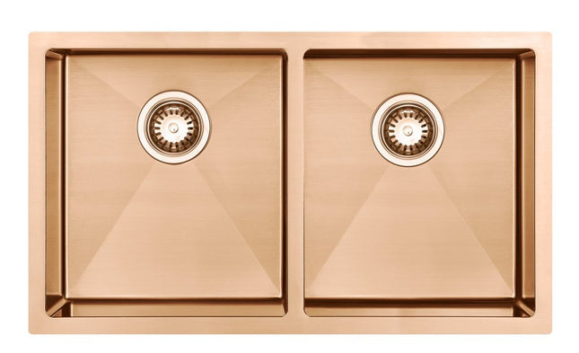10" X 33" Gold Stainless Steel Undermount With Sink HomeRoots