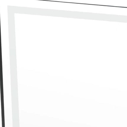 65" Silver Lighted Wall Mount Or Freestanding Frameless Standing Mirror HomeRoots