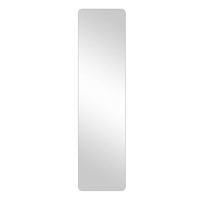 59" Silver Frameless Full Length Hanging Mirror HomeRoots