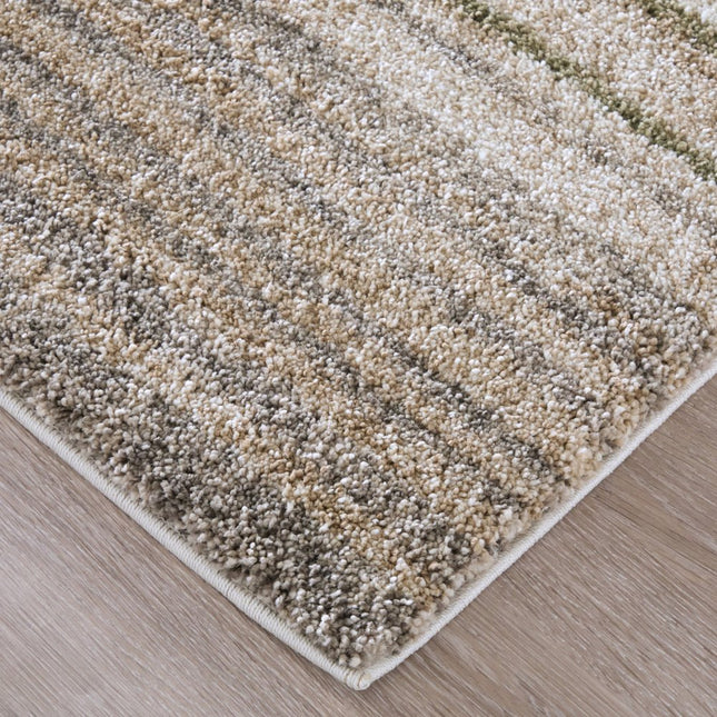 10' X 13' Blue And Ivory Geometric Area Rug HomeRoots