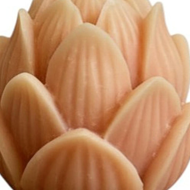 2" Orange Citrus Scented Dimensional Flower Candle HomeRoots