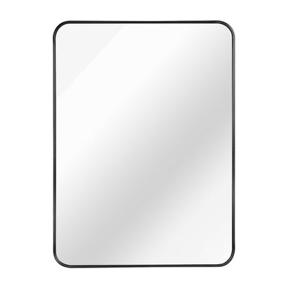 36" Black Aluminum Framed Accent Mirror HomeRoots