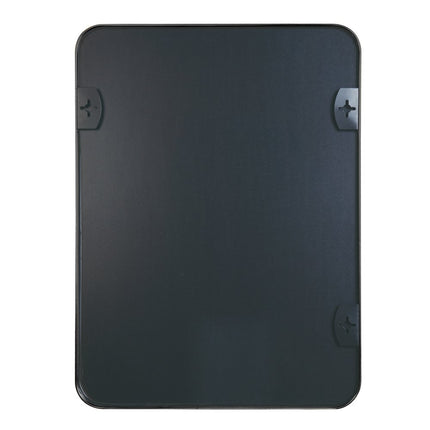 36" Black Aluminum Framed Accent Mirror HomeRoots