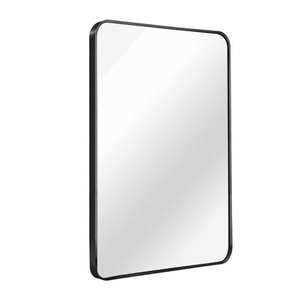 36" Black Aluminum Framed Accent Mirror HomeRoots